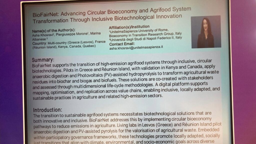Biofairnet - Global Agrifood Biotechnologies - Rome 2025