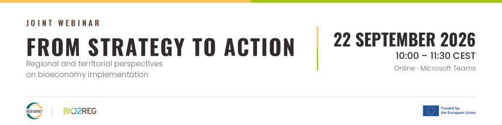Biofairnet - From Strategy to Action Webinar